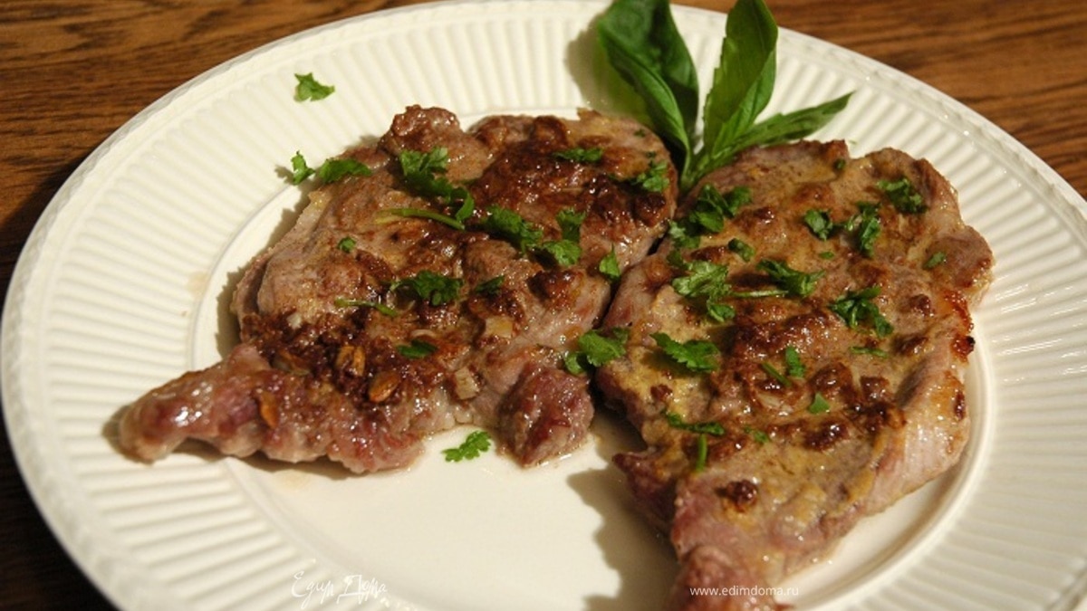 Свинина с корицей и горчицей