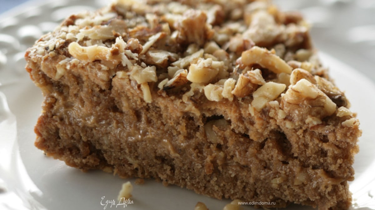 Орехово-кофейный торт «Идеал»