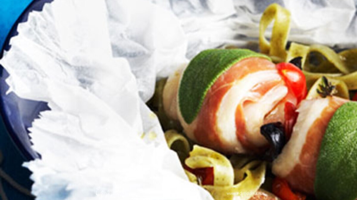 Судак на пару по-средиземноморски