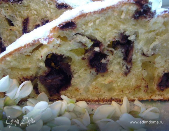 Кейк с шоколадными капельками Кейк с шоколадными капельками