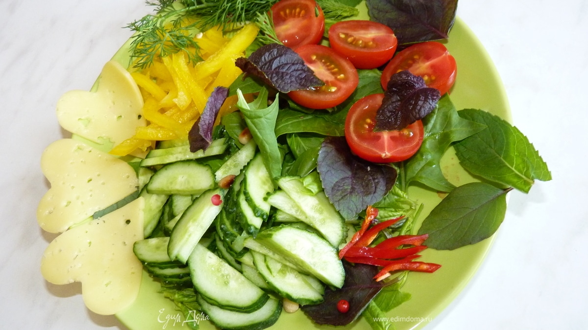 Летний салат на каждый день