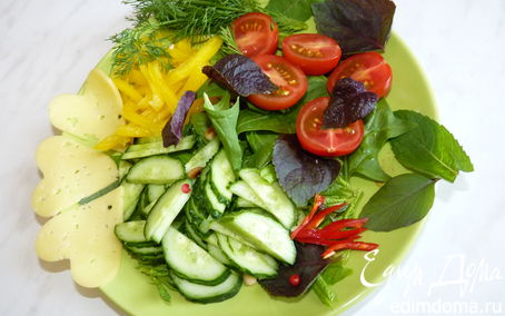 Рецепт Летний салат на каждый день
