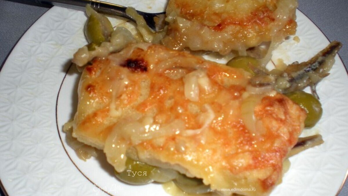 Французская луковая запеканка