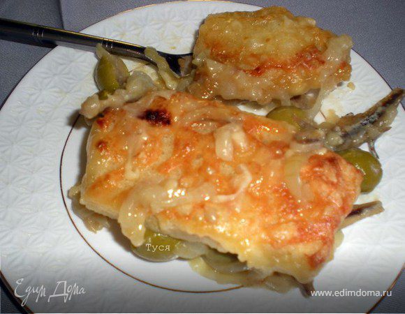 Французская луковая запеканка