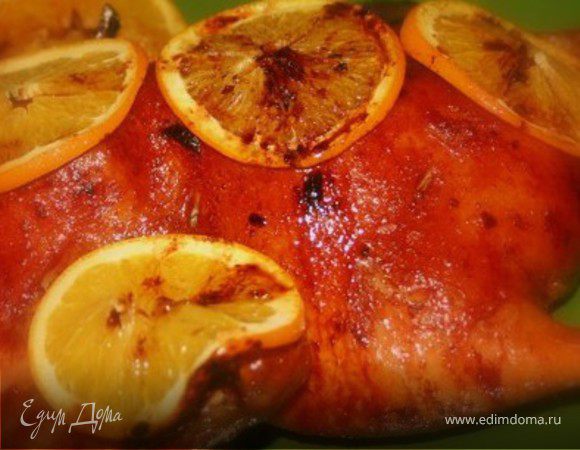 Утка с апельсинами по-французски