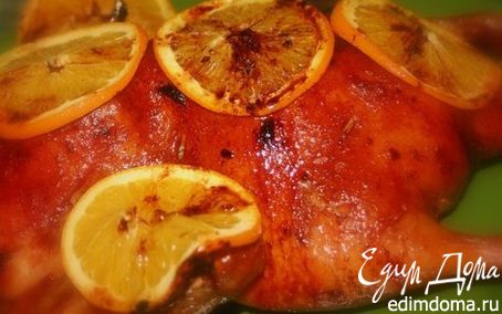 Рецепт Утка с апельсинами по-французски