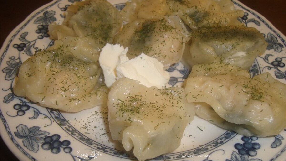 Гёдза с сыром "Камамбер"