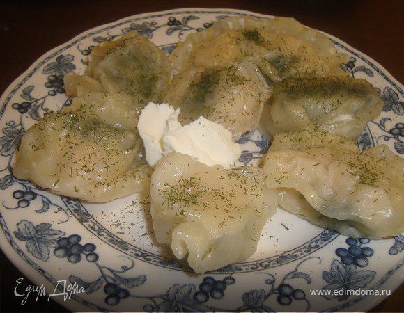 Гёдза с сыром "Камамбер" Гёдза с сыром "Камамбер"