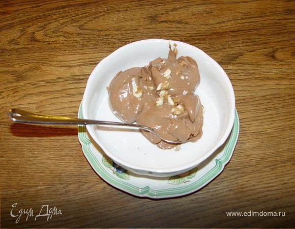 Шоколадное мороженое с виски   