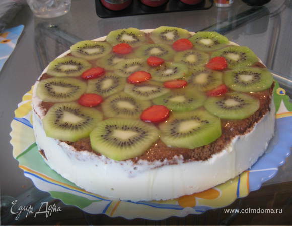 Торт "Тропическая нежность" Торт "Тропическая нежность"