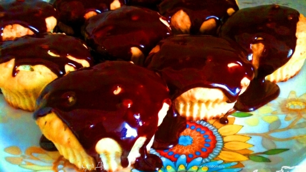 Творожно-морковные маффины с овсяными хлопьями