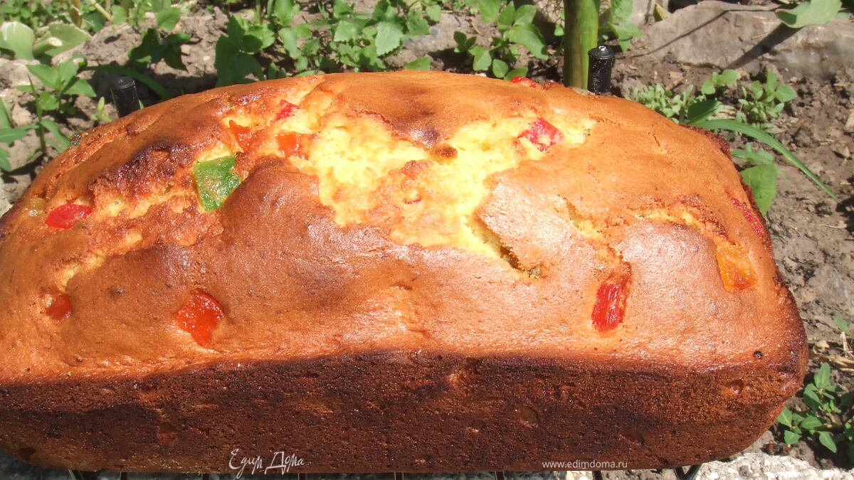 Банановый капкейк