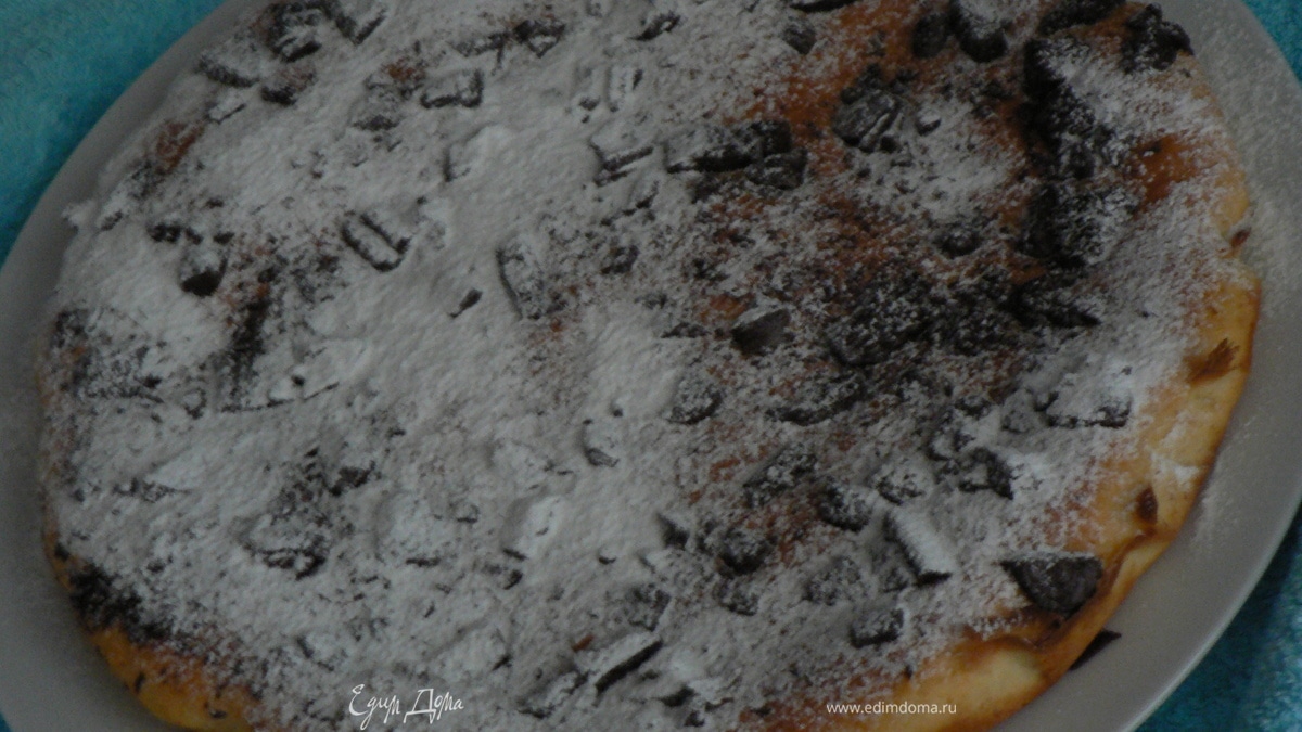 Кокосово-шоколадный пирог