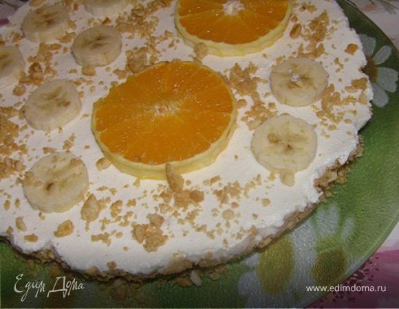 Творожный торт "Тропический бриз" Творожный торт "Тропический бриз"