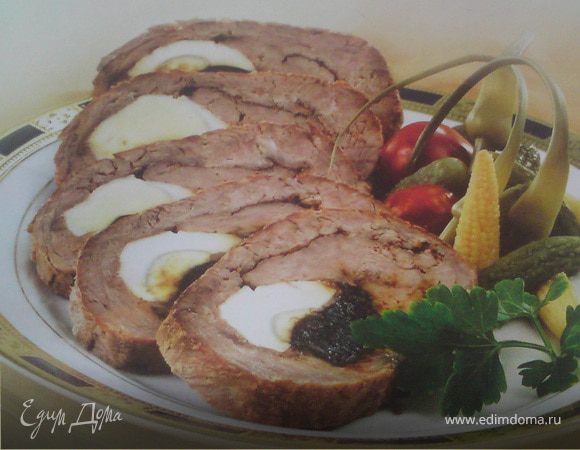 Рулетик из говядинки " Вкусняшка "