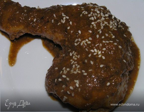 Курица в шоколадном моле Курица в шоколадном моле