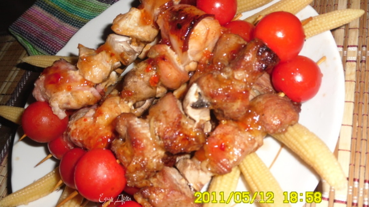 Шашлычок "Июльский каприз"