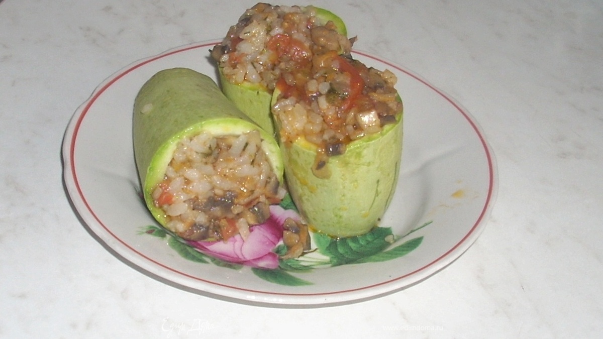 "Пенёчки" из кабачков, запеченные под фольгой