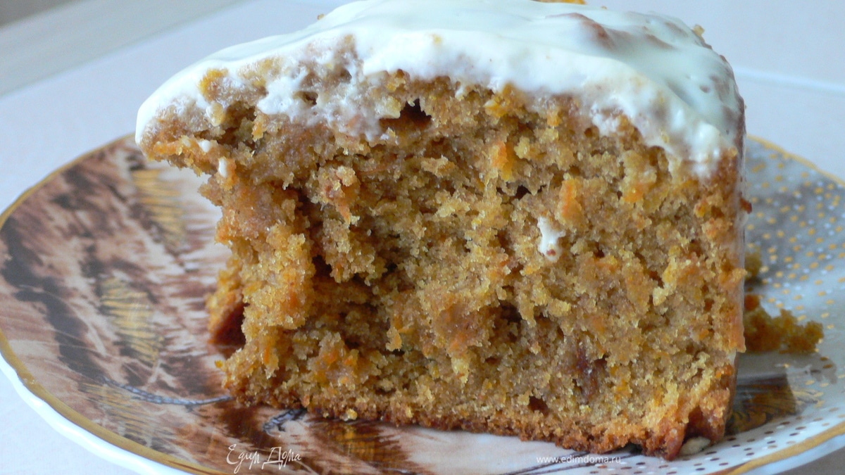 "Морковный "пирог