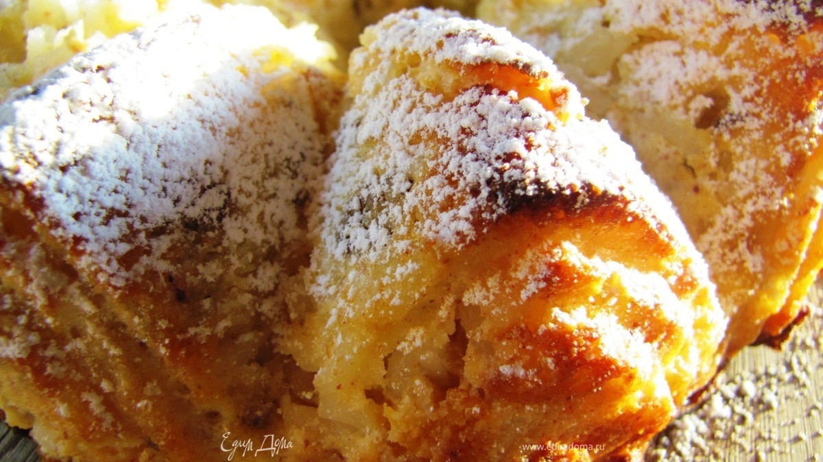 Творожная запеканка с рисом и цукатами