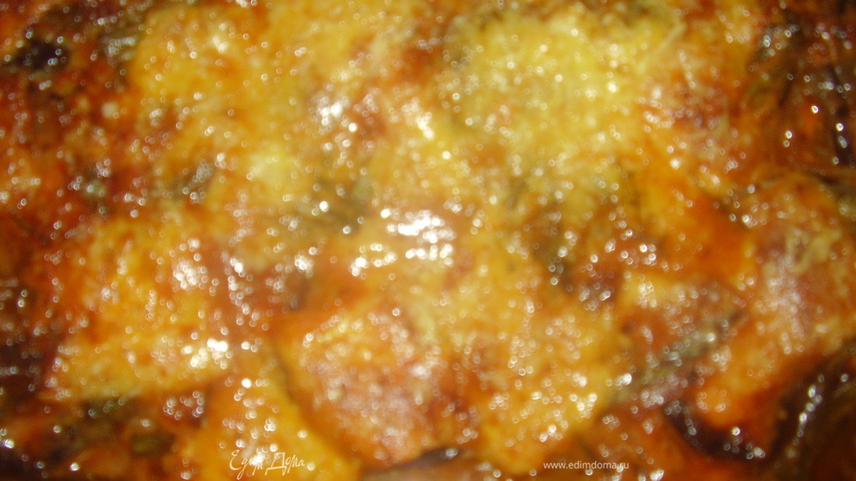 "Улитки" из баклажанов и кабачков