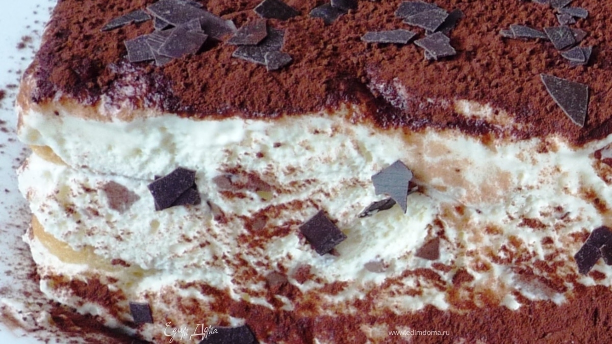 Изысканный тирамису с яйчным ликером