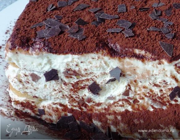 Изысканный тирамису с яйчным ликером Изысканный тирамису с яйчным ликером