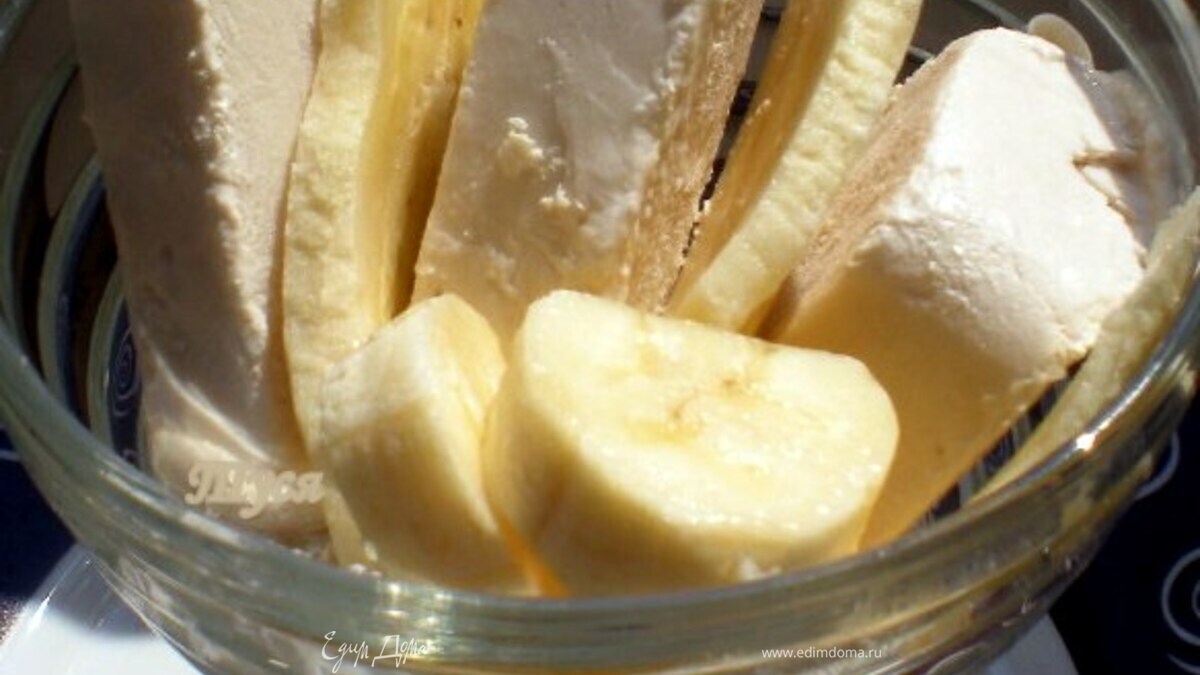 Банановое мороженое