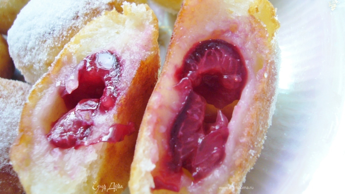 Черешня в "творожке"