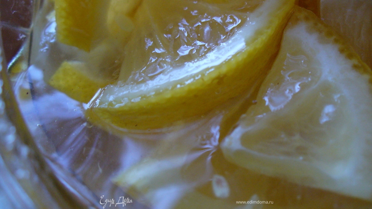 Засахаренные лимоны