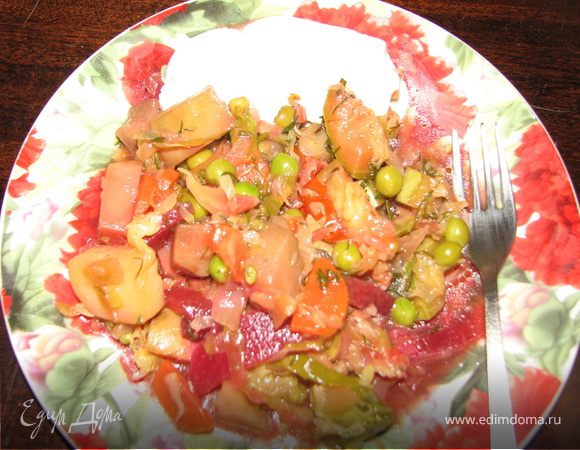 Летнее овощное рагу Летнее овощное рагу