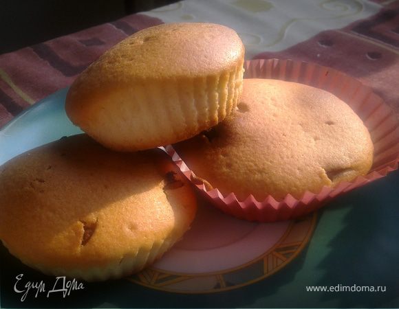 Булочки с черникой и шоколадом Булочки с черникой и шоколадом