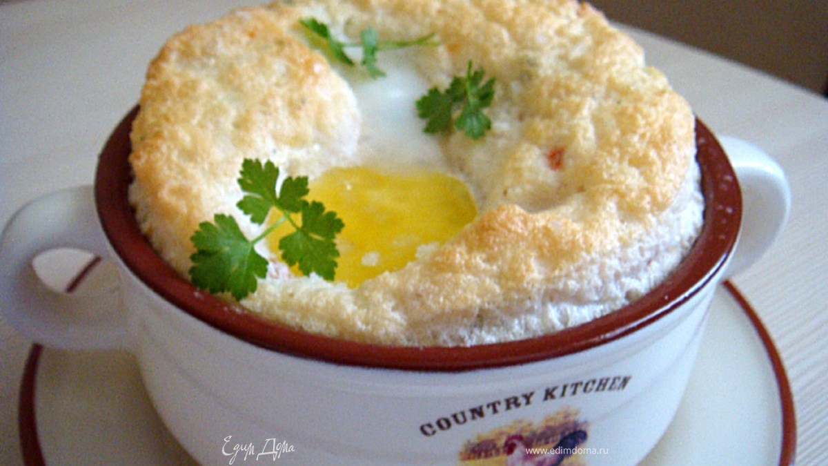 ОМЛЕТ по-деревенски с помидорами