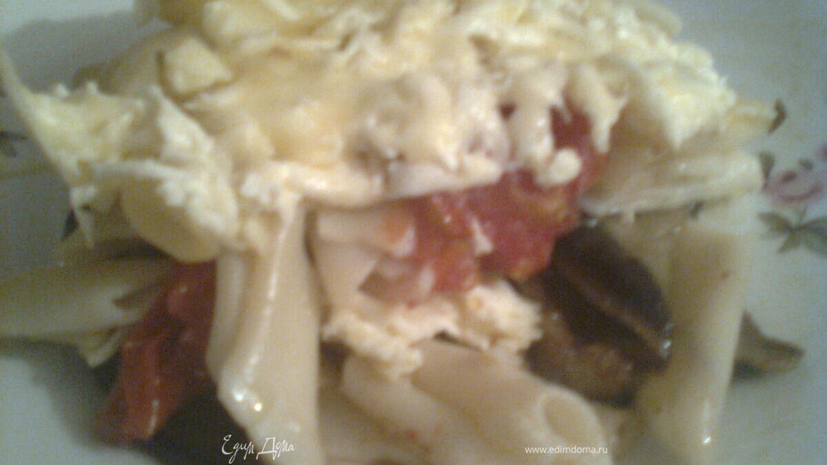 Макароны в запеканке