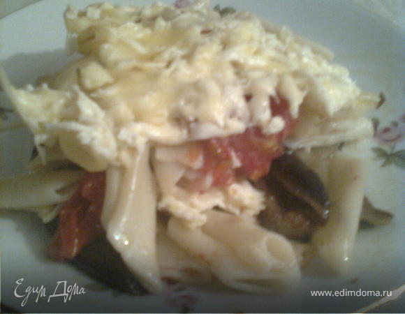 Макароны в запеканке