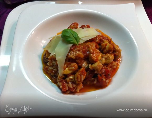 Ризотто с кроликом