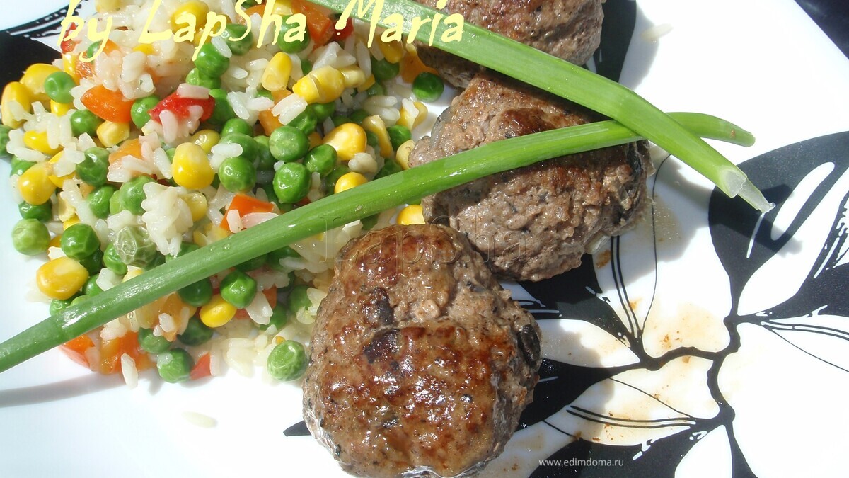 Котлеты с грибами