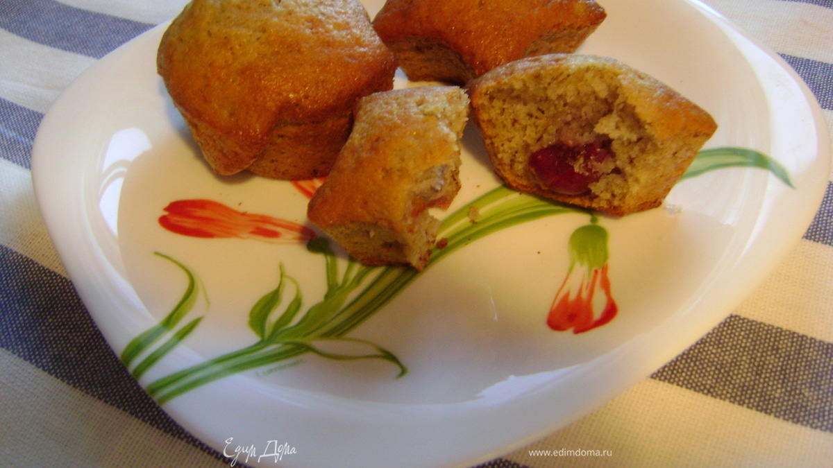 Банановые маффины с сюрпризом =)