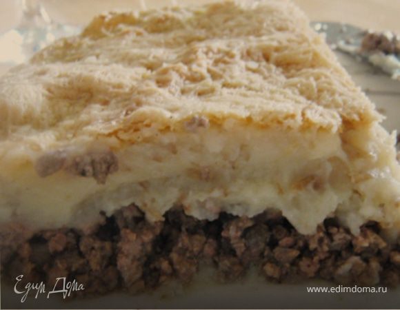 Мясная запеканка в болгарском стиле