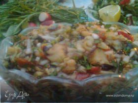 Баклажановый салат на мангале
