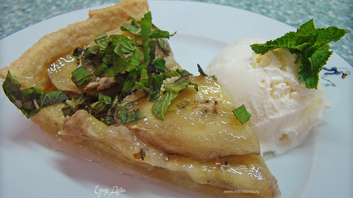 Банановый пирог