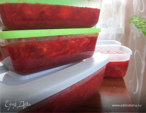 Клубника мороженая. Клубника мороженая.