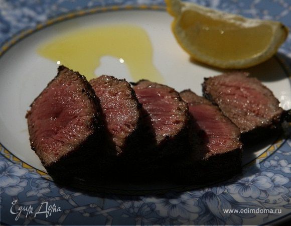 Ростбиф на гриле в корочке из соли Ростбиф на гриле в корочке из соли