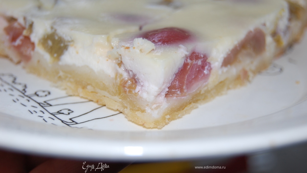 Безумие №6 "Чизкейк ревень с виноградом»