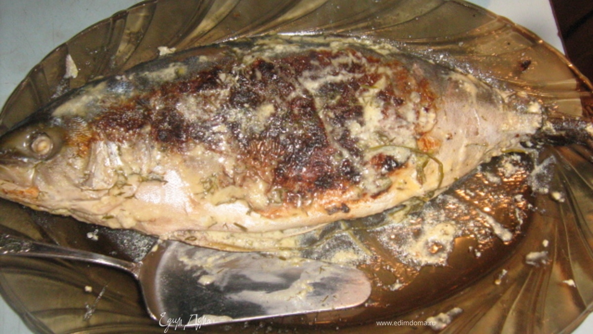 Тунец запеченный