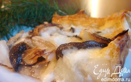 Рецепт Пирог с картофелем ,грибами и розмарином