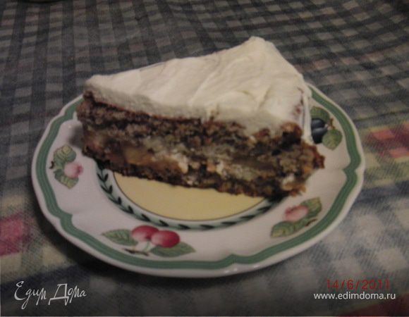 Банановый тортик.