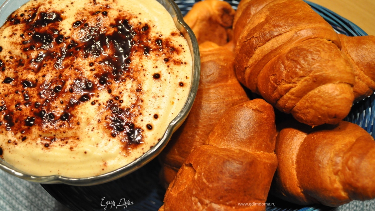 Круассаны Morgen и крем «Тирамису»