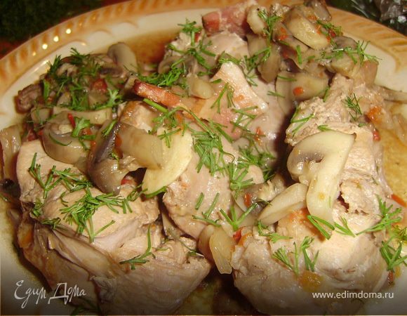 Кролик в вине