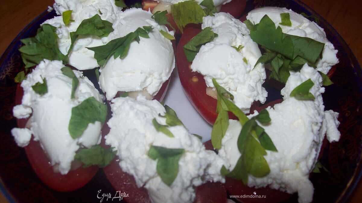 Черри с соленым творогом